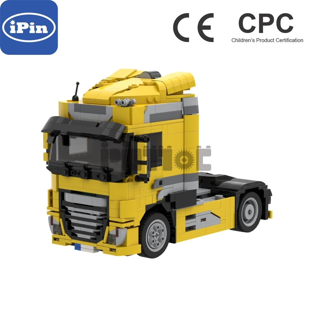 

Moc-7178 DAF XT Series heavy truck 1106pcs electronic drawing splicing building block technology assembly