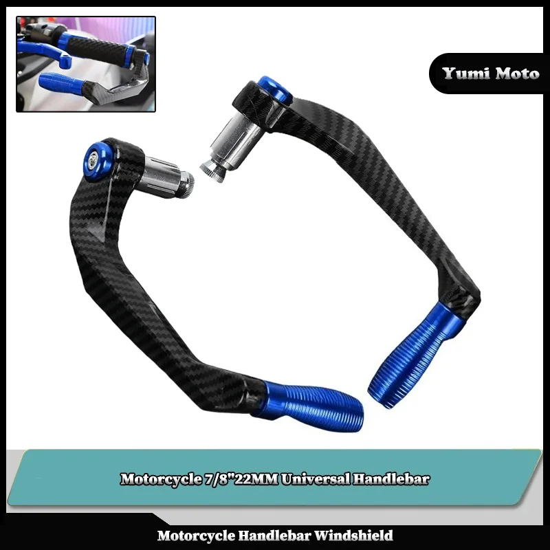 

Motorcycle Accessories Handlebar Grips Guard Brake Clutch Levers Protector For YAMAHA MT-07 Tracer MT07 7/8"22MM Universal