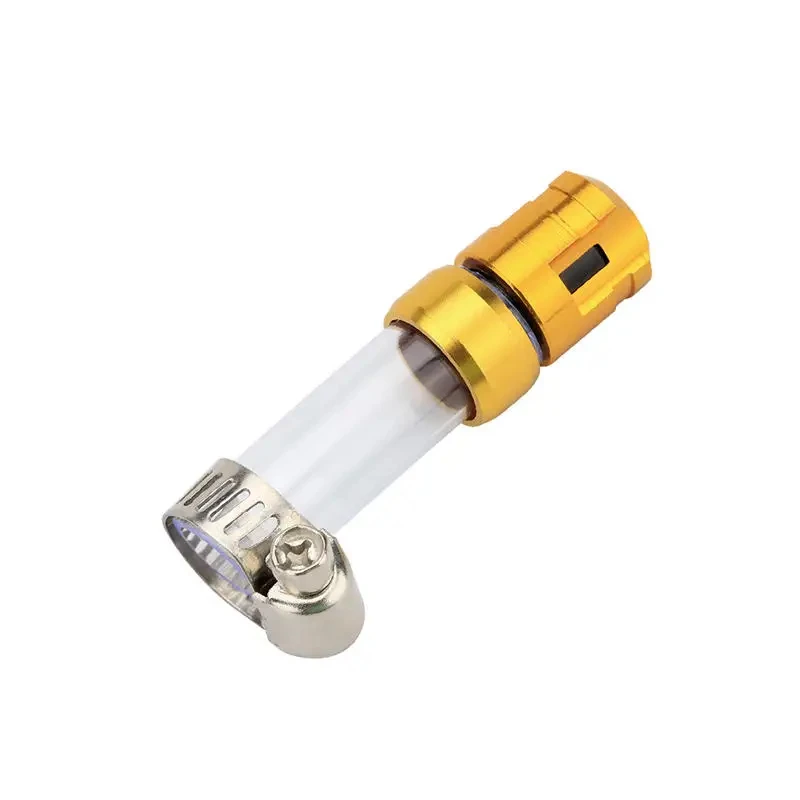 Motorcycle Air Filter Drain Tube Head, CNC Aluminum Alloy Exhaust Plug, Universal Gas Drain Accessory for Motor ATV UTV image 5
