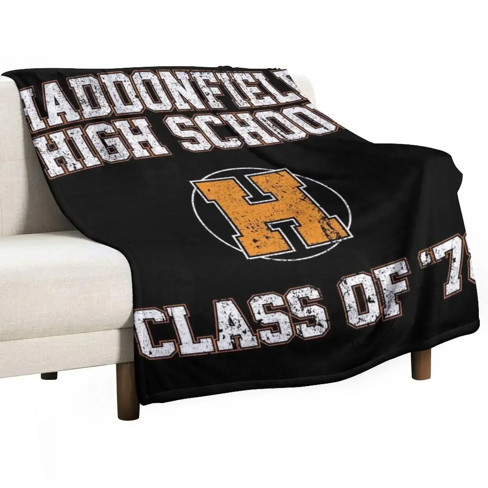 Плед Haddonfield High School Class of '78, дышащий, легкий, для взрослых и детей