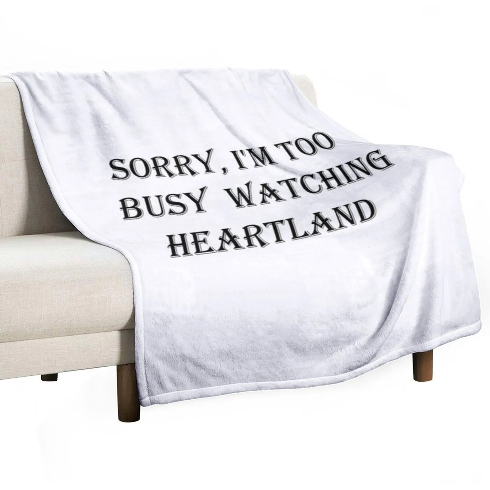 

Heartland - too busy Throw Blanket Blankets Sofas Of Decoration Decorative Beds Picnic for sofa Blankets