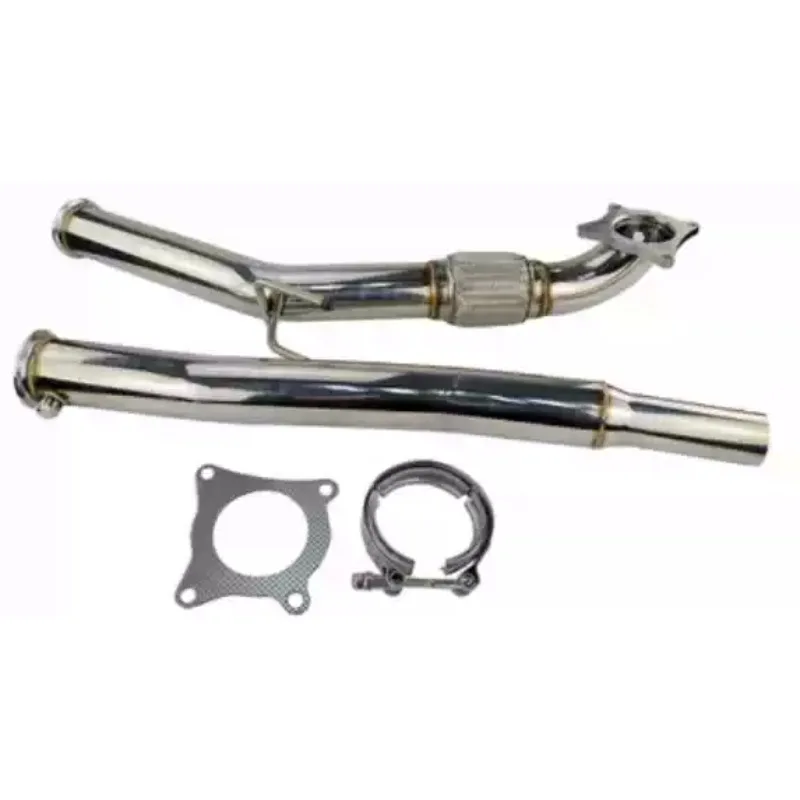 Modified Turbo Exhaust Downpipe Fit 2.0T MK5 MK6 GTI A3 Vehicle Models