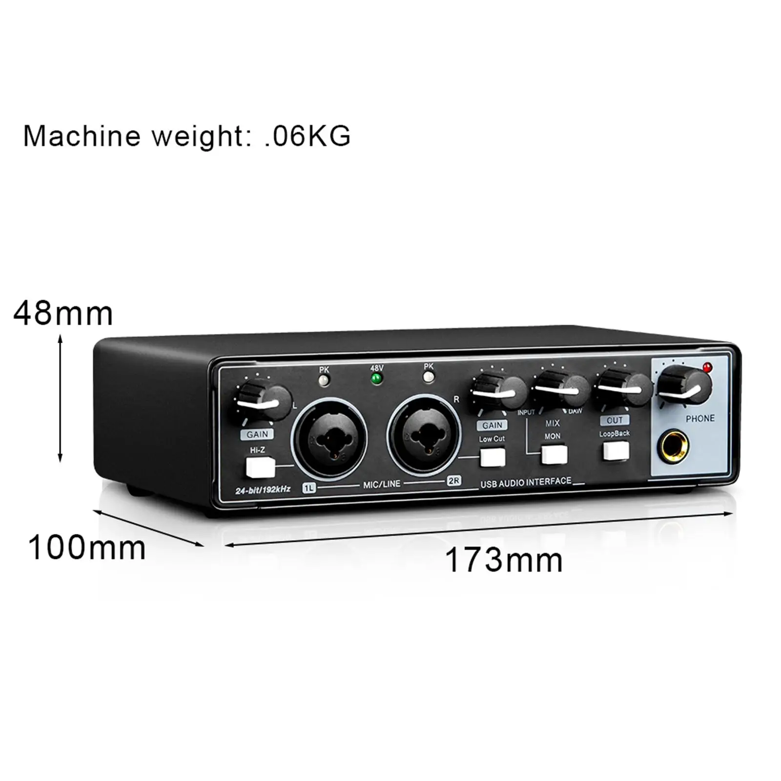 

External Sound Card Voice Changer for Live Streaming Recording Broadcasting