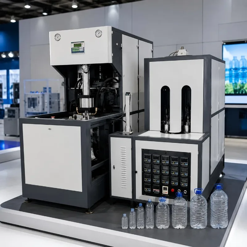 PET Plastic Bottle Blowing Machine Semi Automatic Molding Unit Customized Easy Operation Unit for Beverage Bottle Making