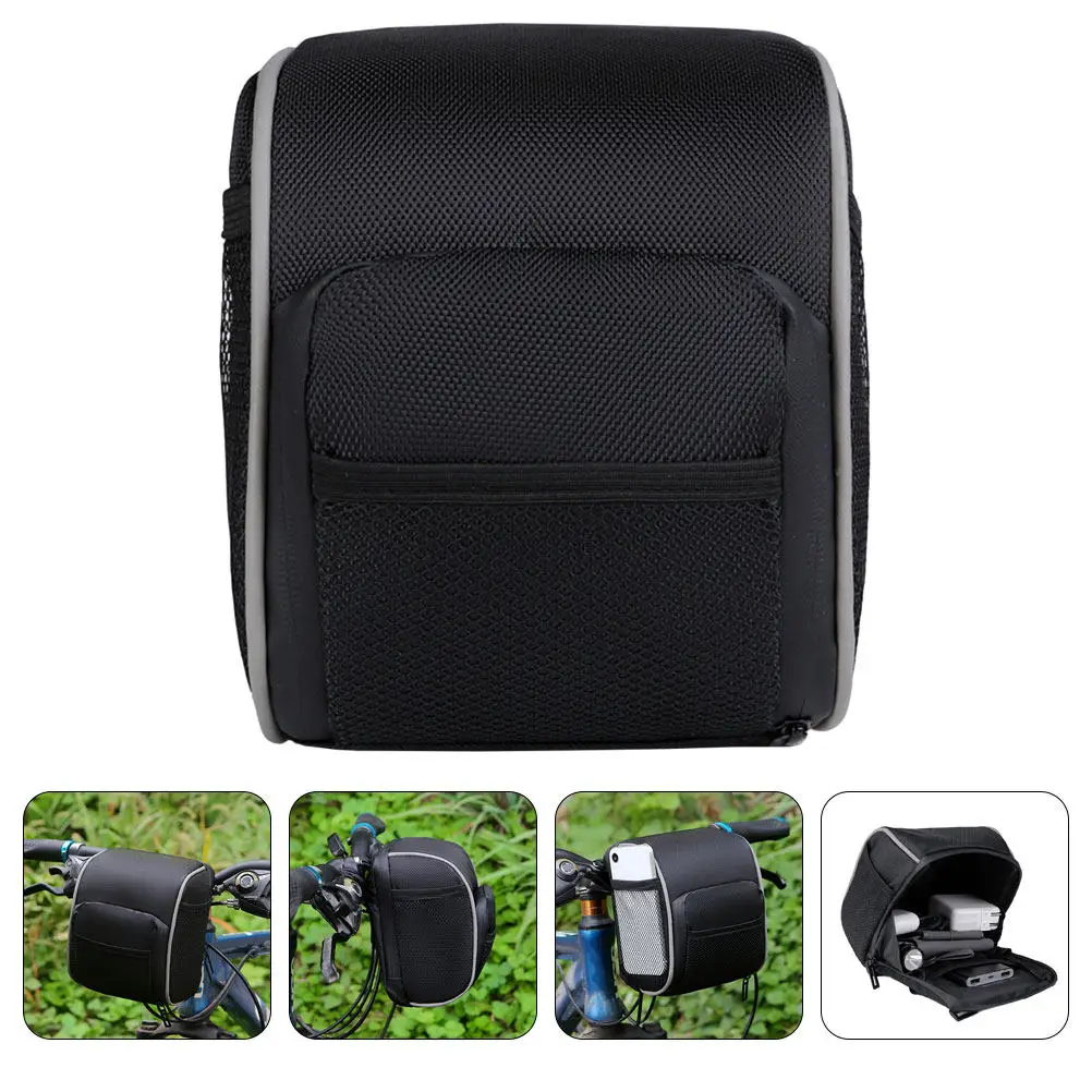 

Водонепроницаемая сумка на раму велосипеда, передняя сумка на трубу рамы, большая вместимость, многослойная конструкция, стабильное крепление, держатель для телефона для велоспорта на открытом воздухе