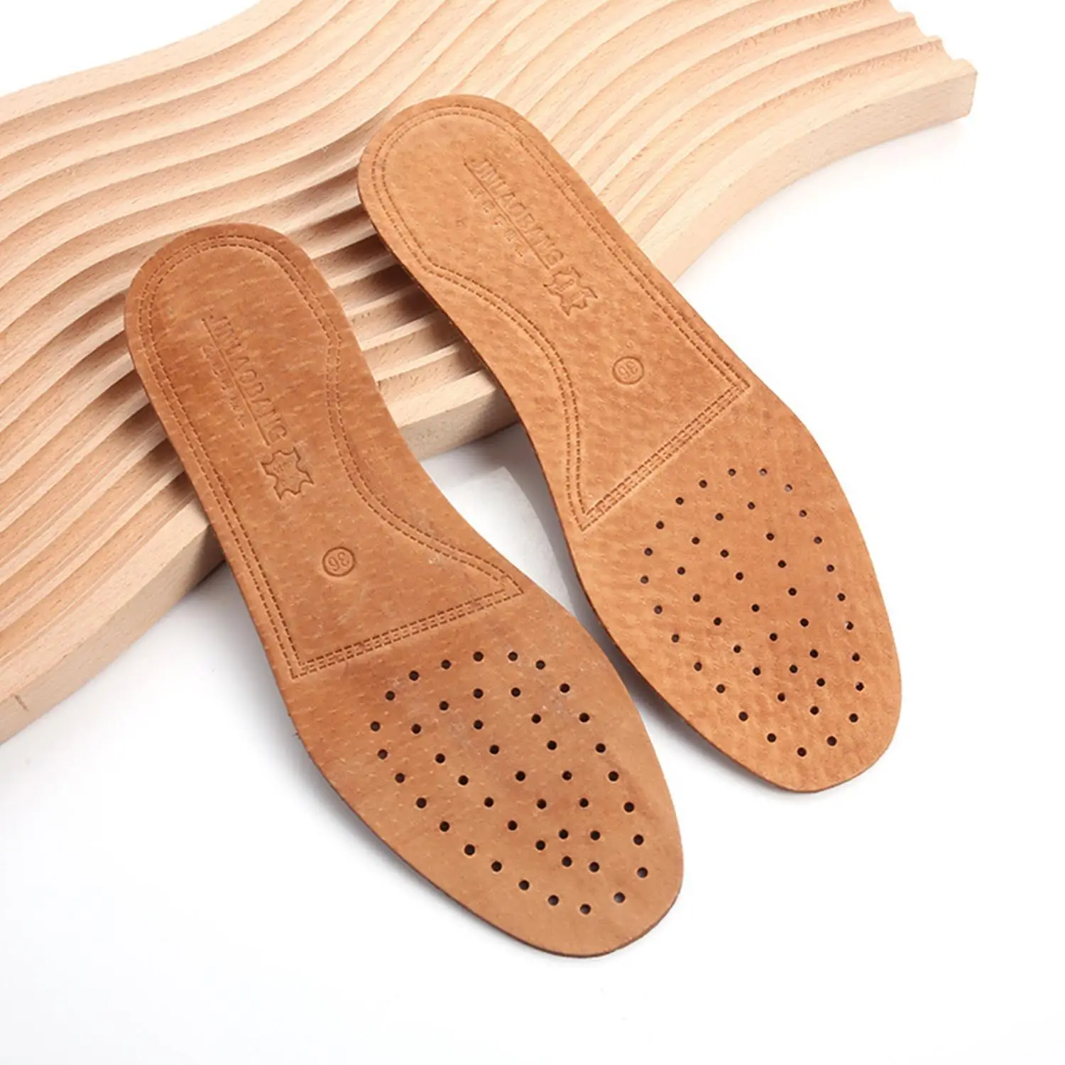 탈취제 가죽 안창 통기성 미끄럼 방지 남성용 신발 깔창 운동화 신발 패드 편안한 땀 흡수 신발 안창