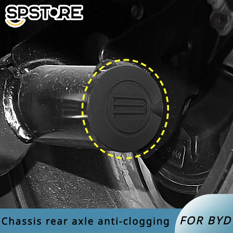 Rear Axle Anti-Silicone Clogging Dust And Water Protection Cover For BYD Seagull 2023-2024 Prevent Seagull Accessories Byd