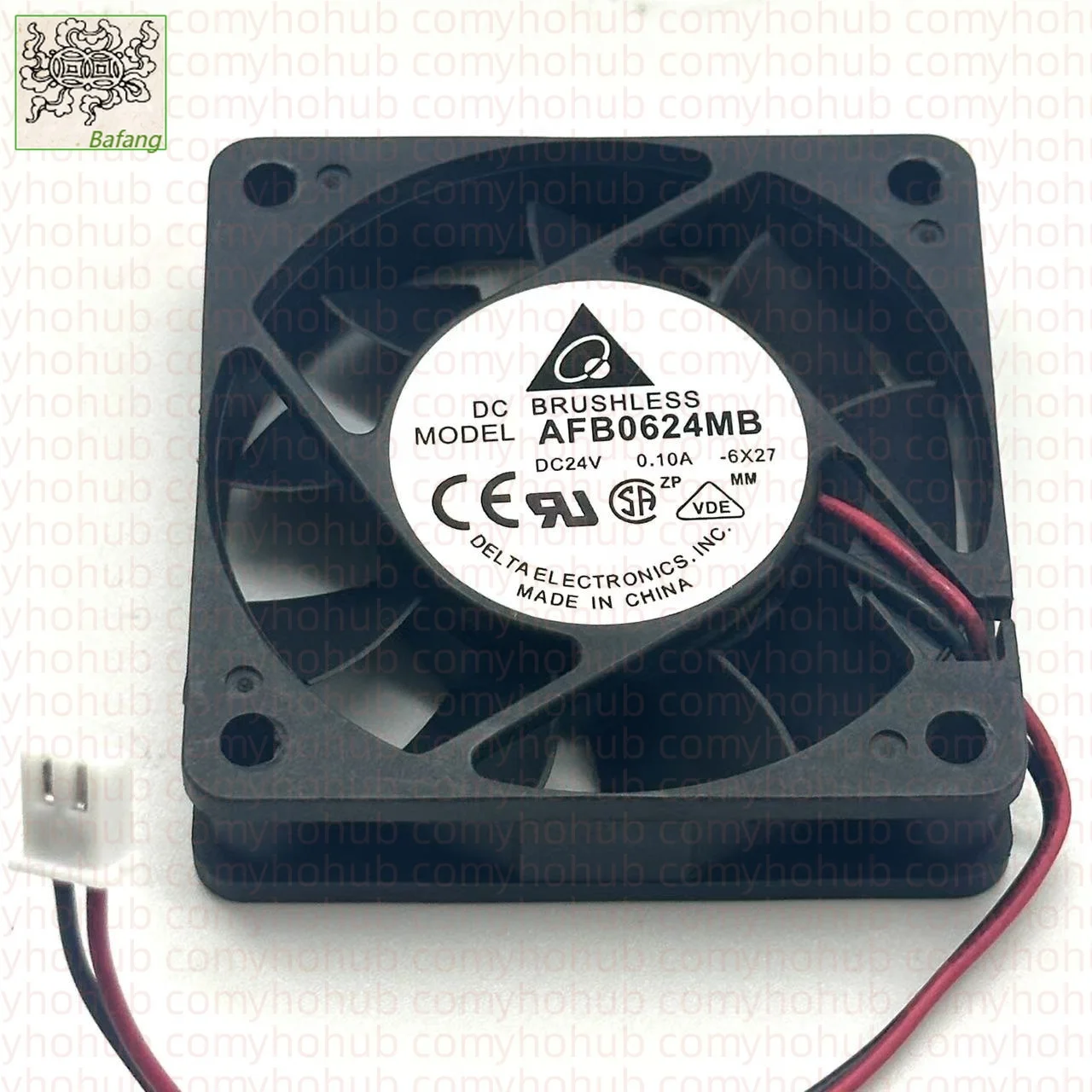 

Ltsf For Delta Electronics AFB0624MB DC 24V 0.10A 60x60x15MM 2-Wire Server Cooling Fan