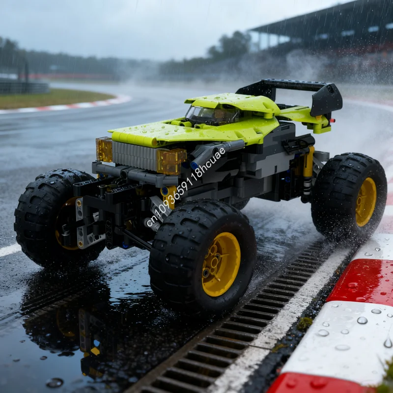 

444pcs MOC Monster Jumper Technical Remake Model Building Christmas gift blocks toys Architecture DIY creative idea Education