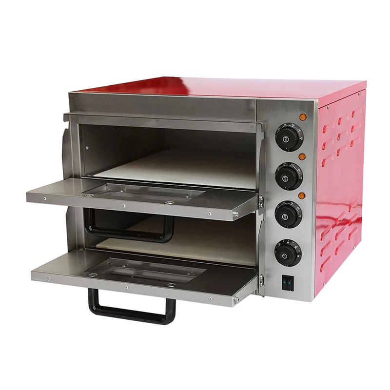 Pizza Cake Oven Double Electric Oven Pink Pizza Oven Bread Cake Baking Box Shop Electric Oven