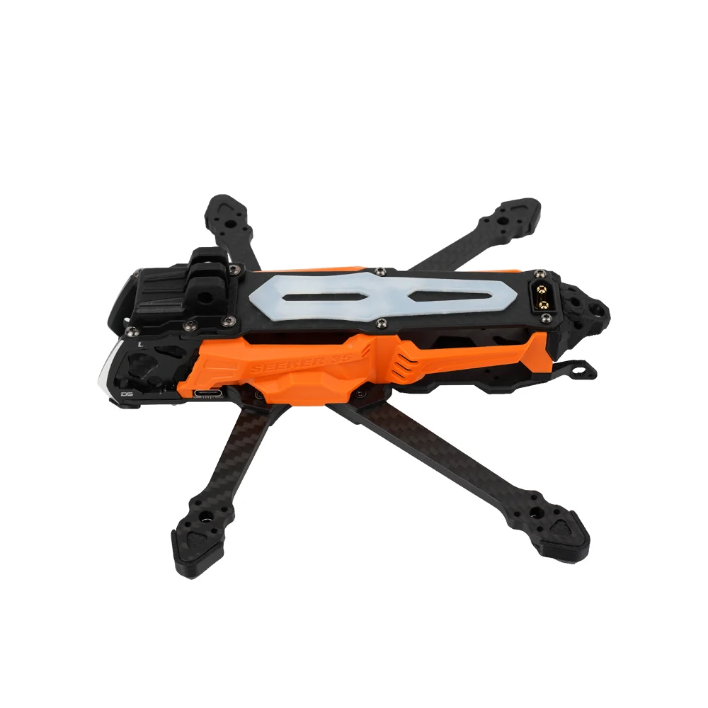 إطار DeepSpace SEEKER35 FPV DC/XL 3.5 بوصة لطائرات DJI O4 Pro FPV RC حرة للسباق كوادكوبتر بدون طيار
