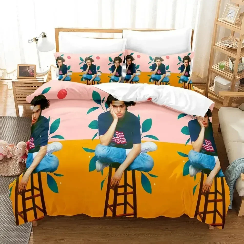 

Luxury New 3D Print Singer Conan Gray Bedding Set Duvet Cover Bed Set Quilt Cover Pillowcase king Queen Size Boys Adult Bedding