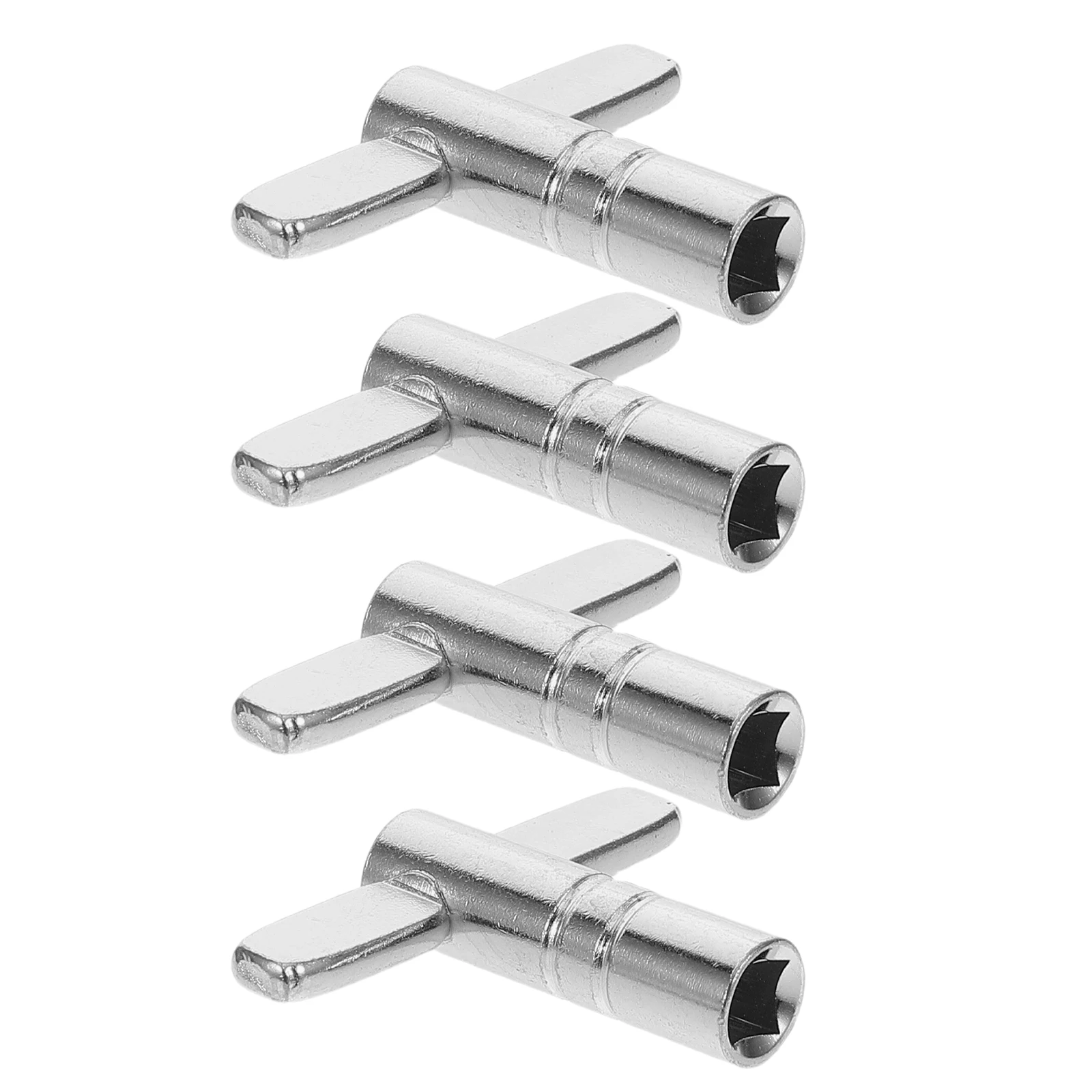 

4 pcs Drum Keys Robust Material Multifunctional Design Flexible Adjustment Drum Parts Electric Drums Tuning Tool