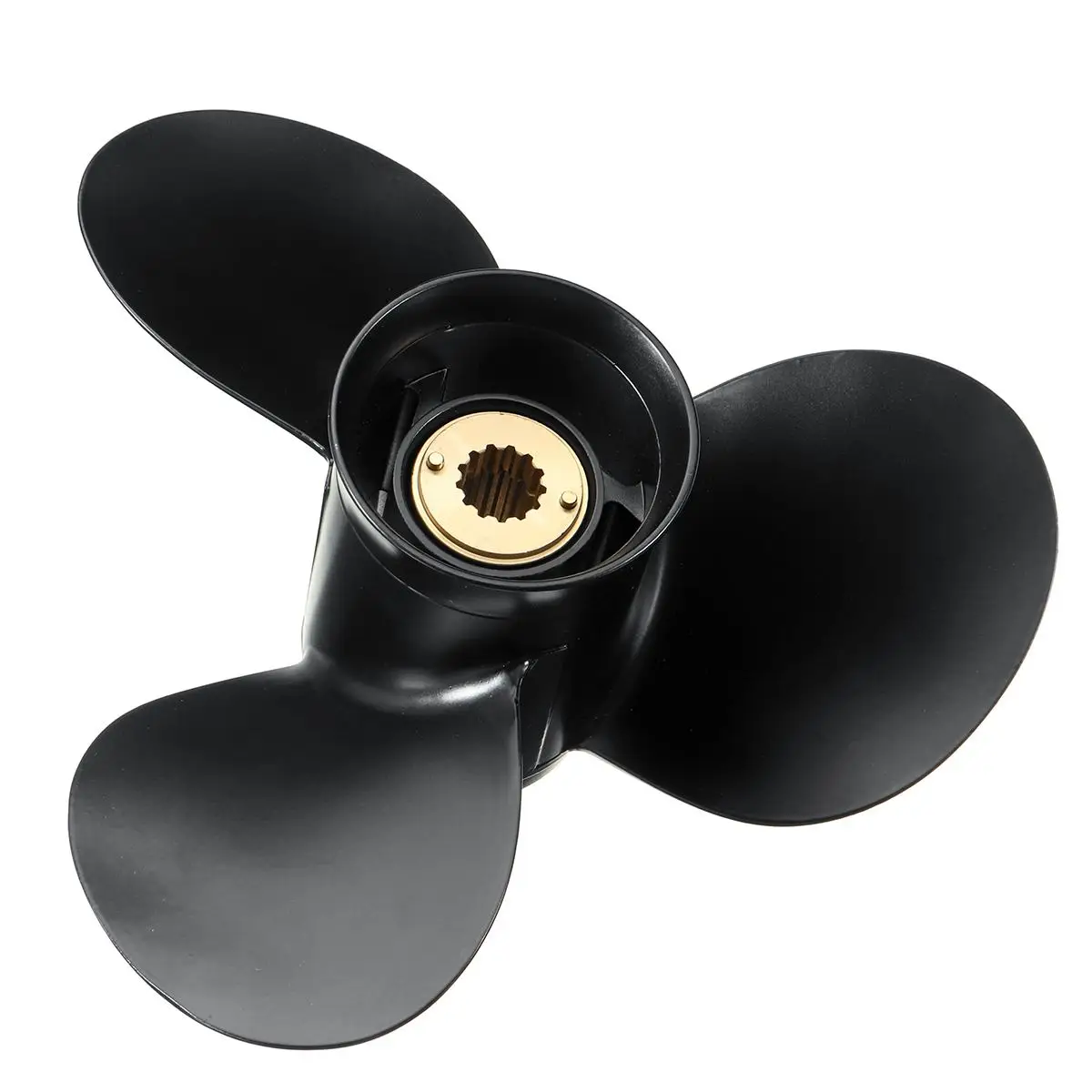 For Mercury Engine 25-70HP 48-816704A40 10 1/2 x 13 Aluminum Outboard Propeller Marine Propeller 13 tooth spline 3 Blades