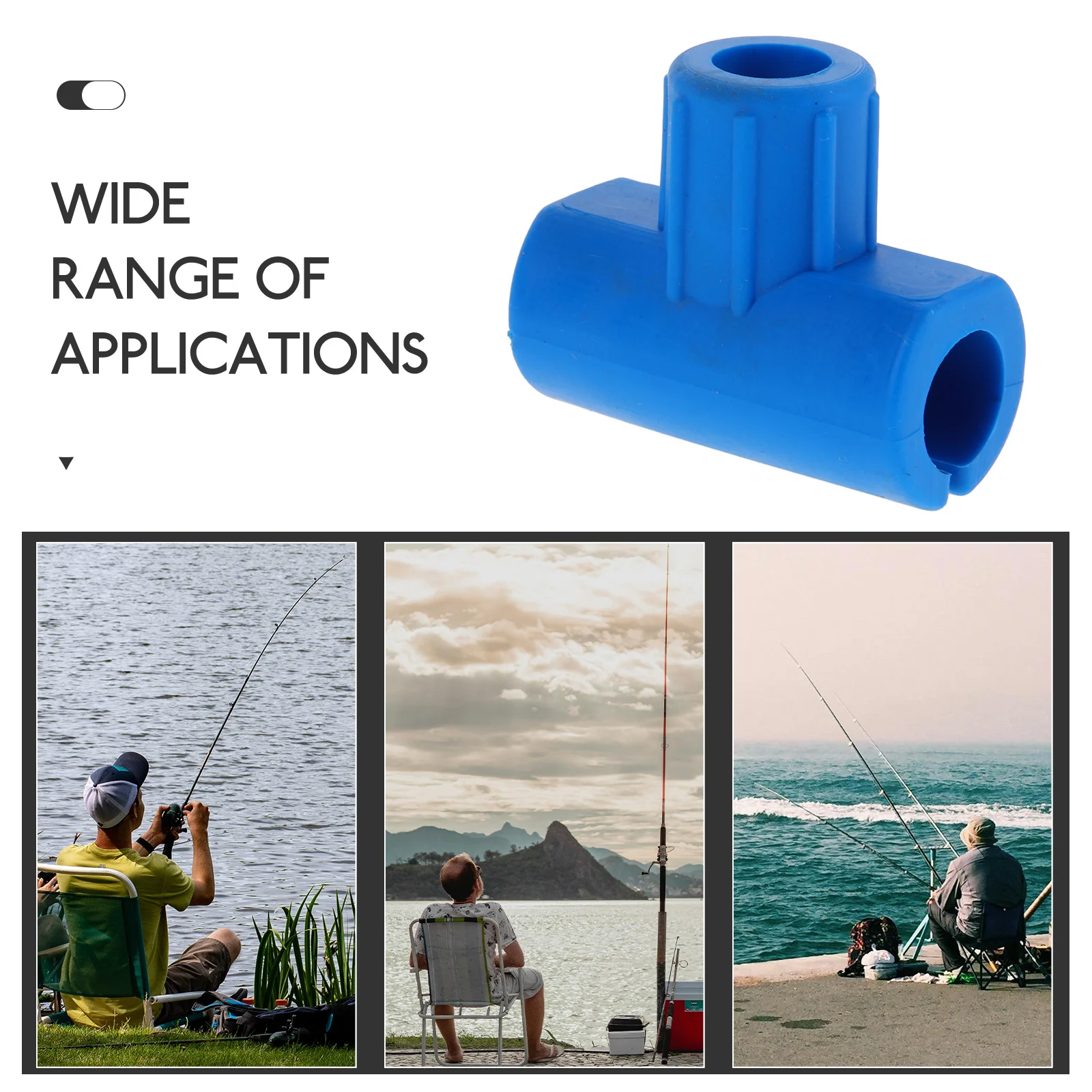 

10pcs Fishing Line Spool Connector Rubber Adapter For Outdoor Fishing Spool Replacement Tackle Winder Connector