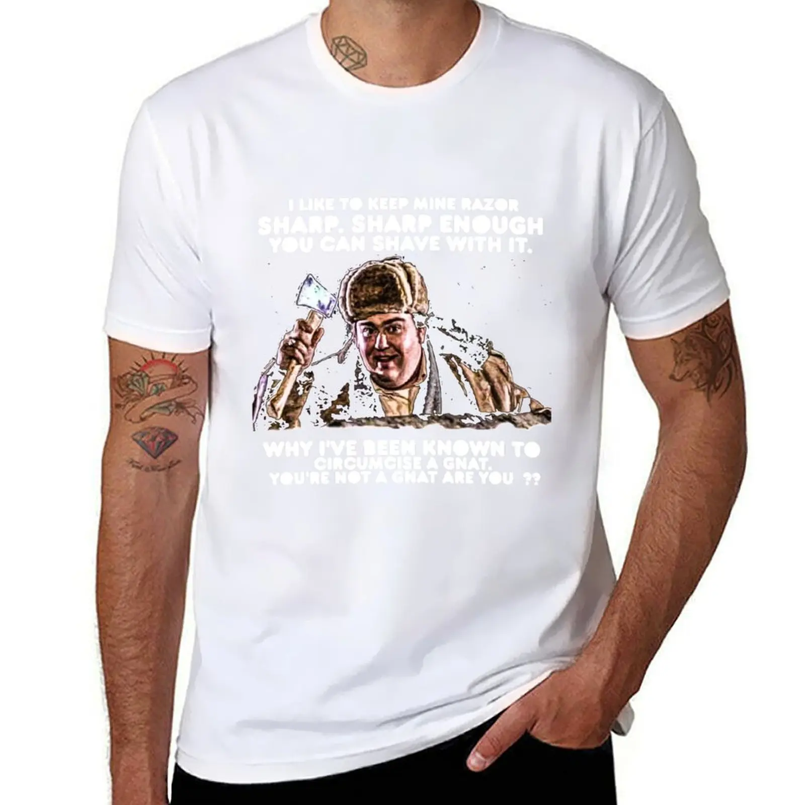 

uncle buck print john candy T-Shirt man t shirt heavy cotton anime t shirts for man T-Shirt