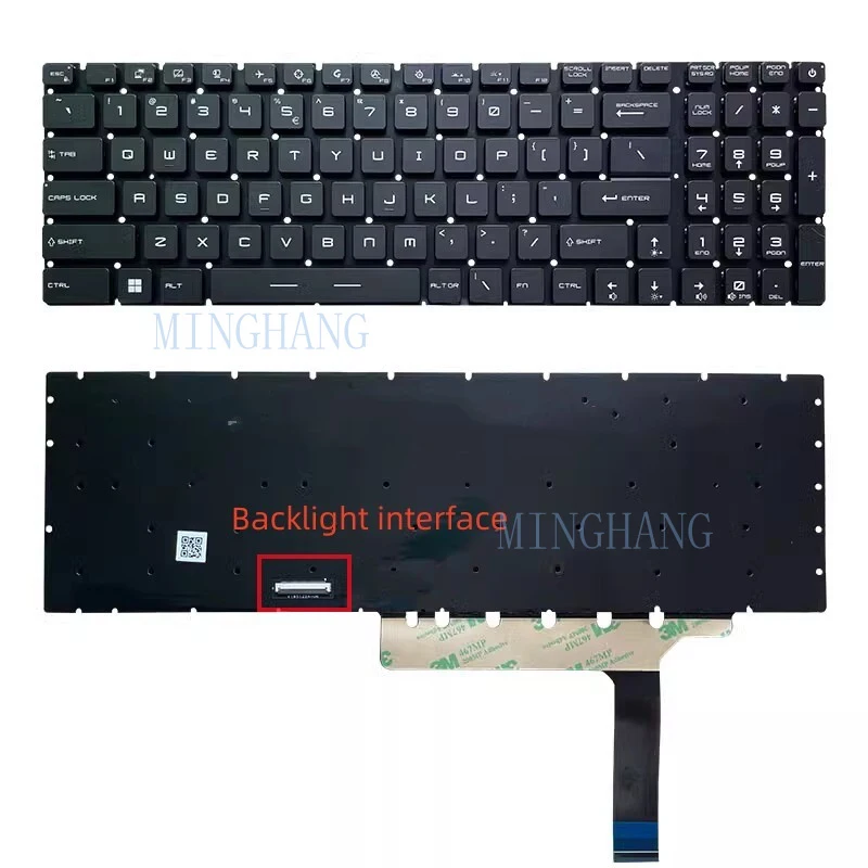 

M New Keyboard for MSI MS-17K1 MS-17K2 MS-17K3 MS-17K4 MS-17K7 US Per-Key RGB