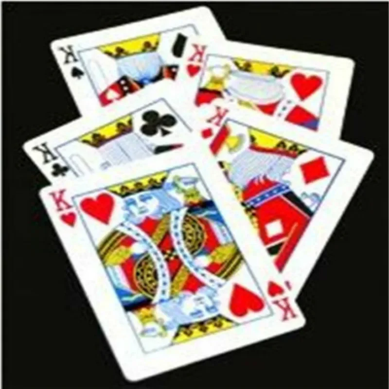 King\'s Back Behind the King (Original Bycicle) Card Magic Tricks Magic Game Props Illusions Fun Magician Deck Close up Magia