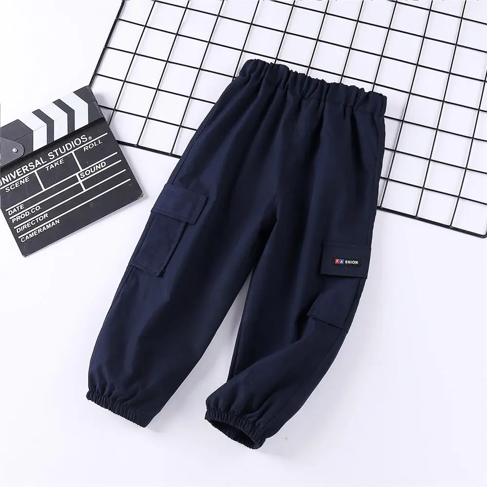 Pants Casual Pants For Boys And Girls Fashion Cargo Pants New Versatile Long Pants Sweatpants 1-10 Years Old