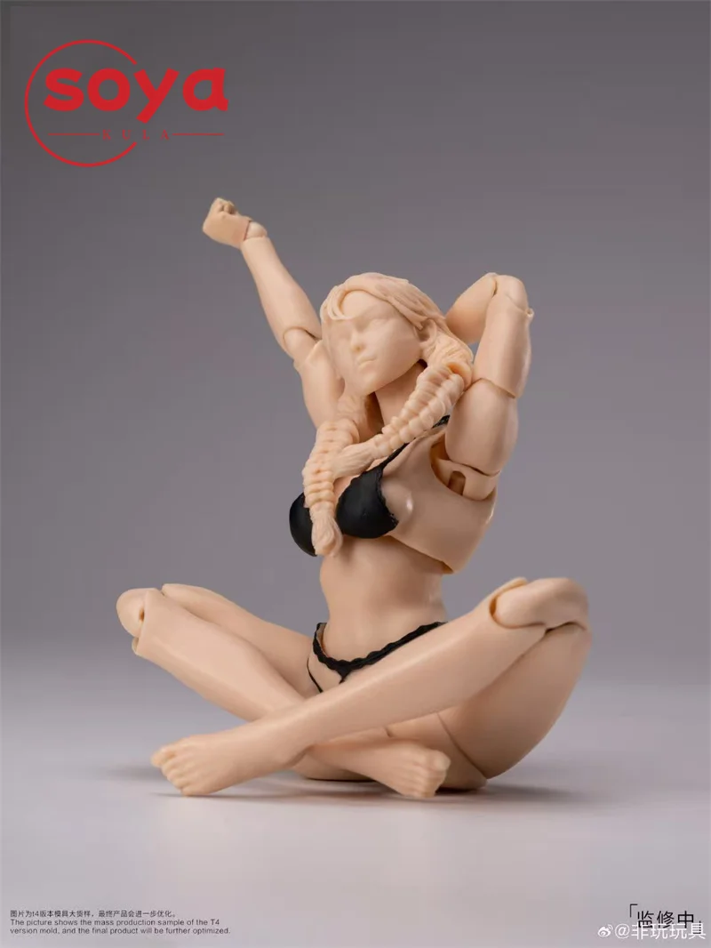 【2026 Q1】Notaman NT-04 1/12 سوبر مرنة فتاة المشتركة الجسم 16 سنتيمتر أنثى الجندي عمل الشكل دمية الفنان اللوحة نموذج #5