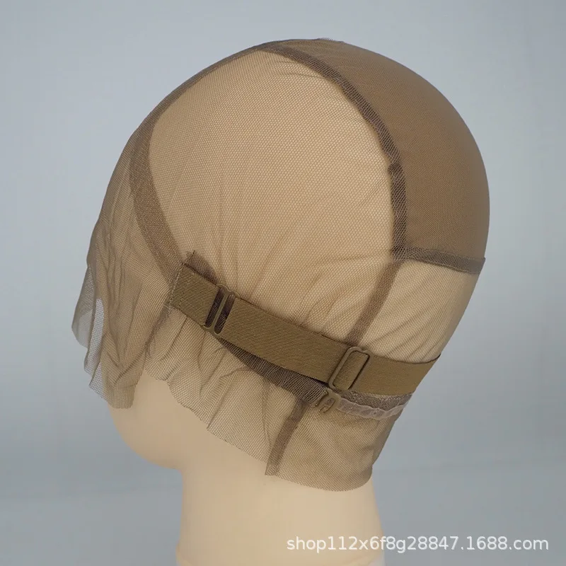 Full Lace Wig Cap Adjustable Elastic Band Breathable Wig Liner Base Cap