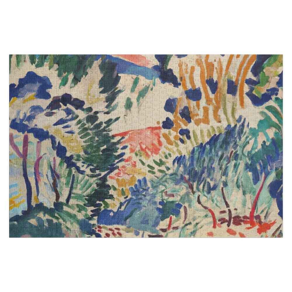 

Henri Matisse - Landscape At Collioure Jigsaw Puzzle Personalized Photo Gift Custom With Photo Puzzle