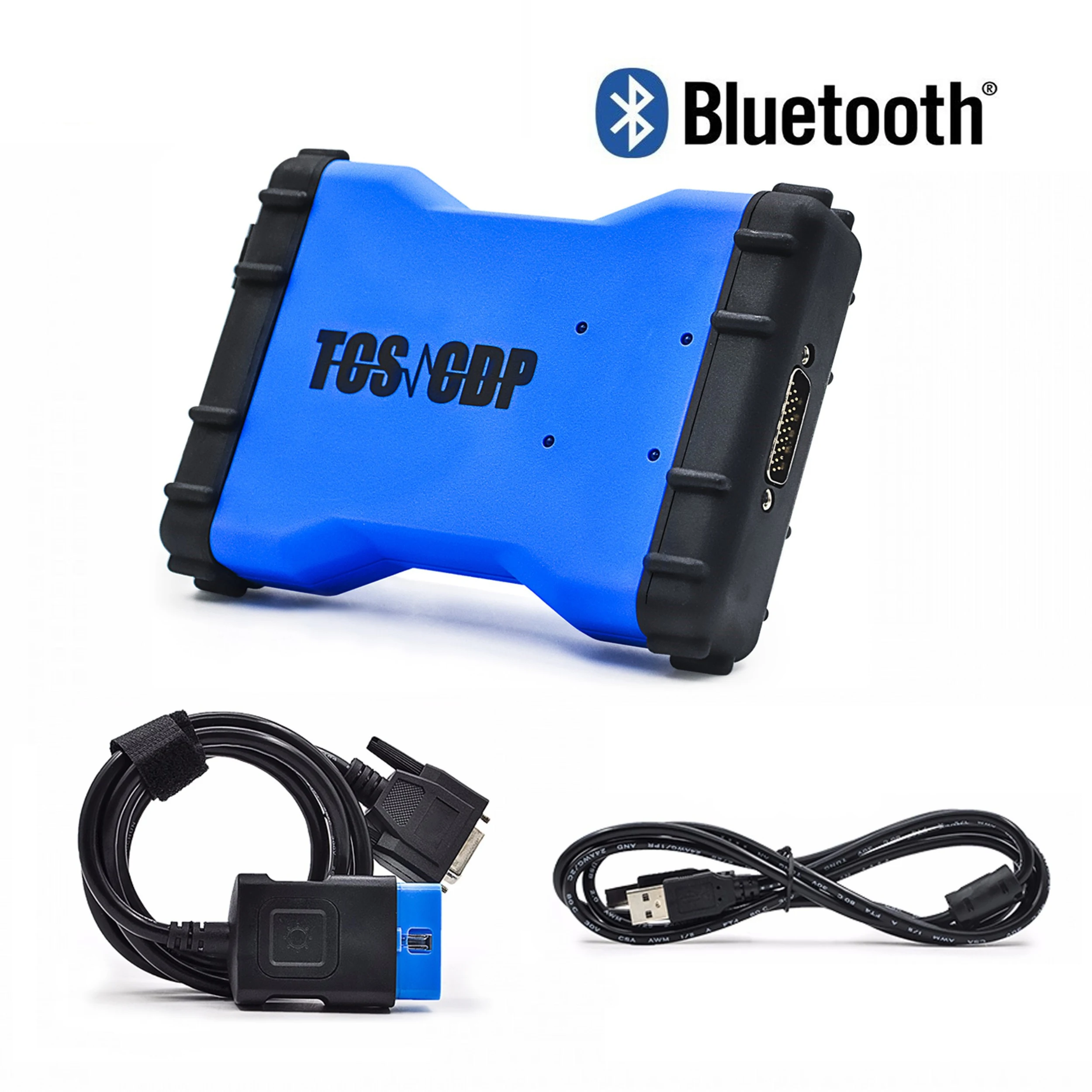 2023 New Vci with Bluetooth 2021.11 Keygen Software For TNESF DELPHIS ORPDC OBD2 Diagnostic Tools Cars Trucks OBDII Scanner