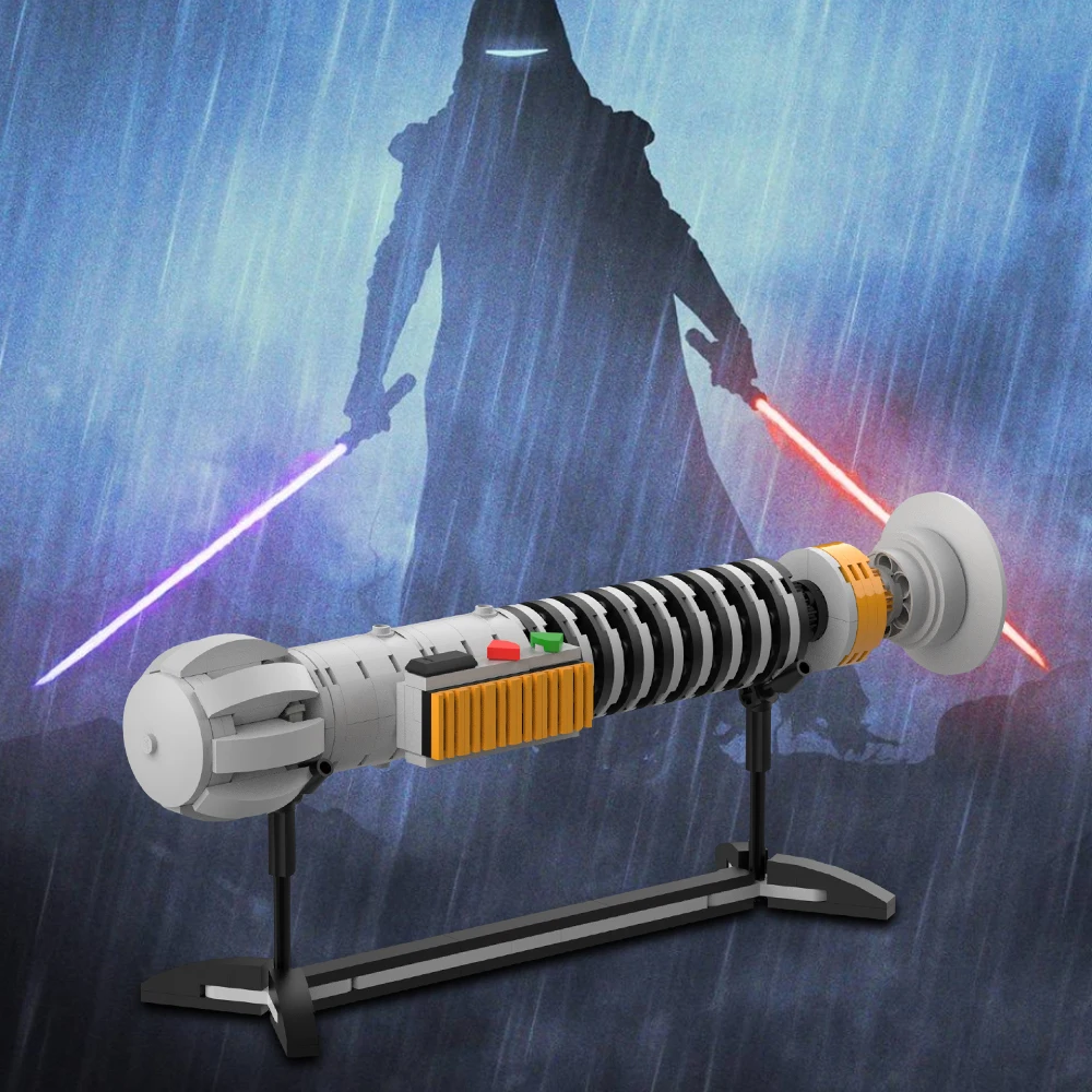 Luke Skywalkers Lightsaber Space Wars Bricks Model DIY Set Building Blocks For Kids Toys Adult Gifts