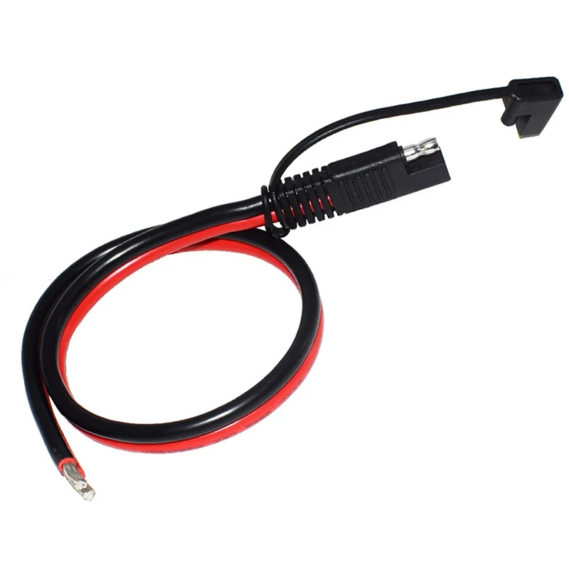 Автомобильный Удлинительный кабель 12 в SAE Power 18AWG 2 Pin с кабелем SAE, быстрый отключение удлинительного кабеля 30 см