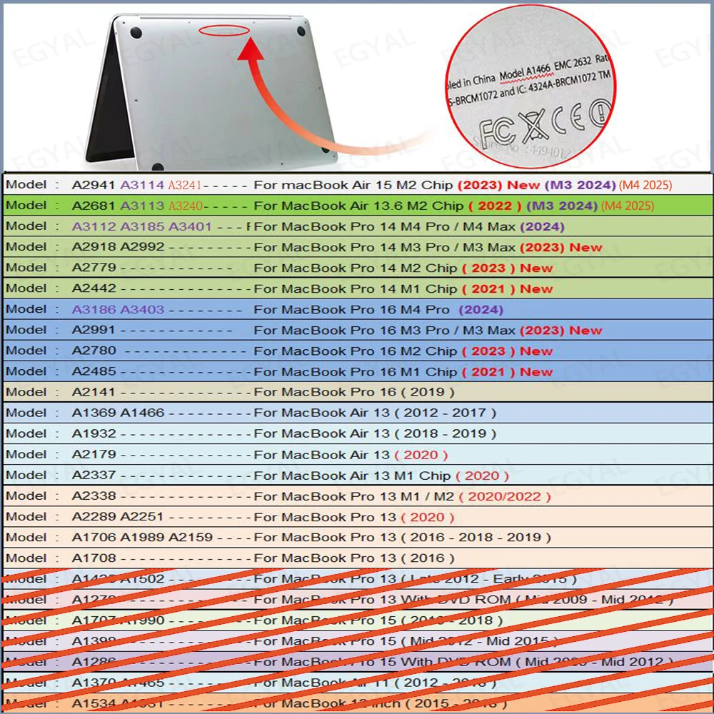 Чехол с леопардовым узором для MacBook Air 13 M3 2024, чехол A3113 13,6, чехол для ноутбука MacBook Pro 13 14 15,3 M4 2025 с принтом