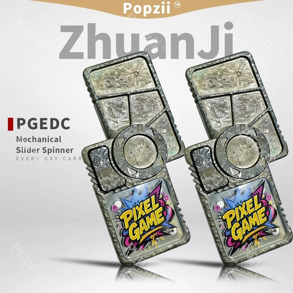 

Механический слайдер-спиннер PGEDC из титана для самостоятельной гравировки, игрушка для снятия стресса для взрослых, декомпрессионная игрушка