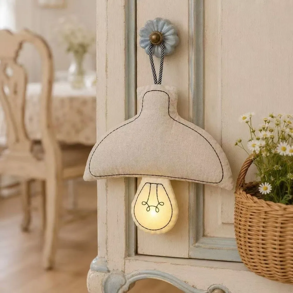 New Cotton Bedroom Nightlight USB Rechargeable Three-color Adjustable Baby Feeding Lamp LED Bedside Lamp for Home Decoration