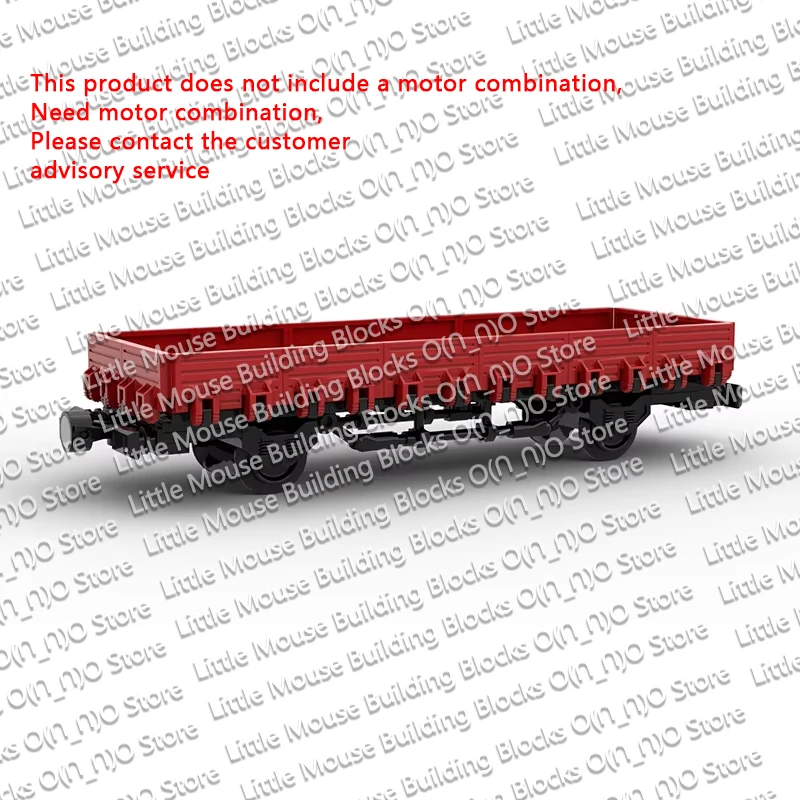 City Car Model MOC Building Bricks Open-Ended Freight Carriage Modular Technology Children Holiday Gifts Assemble Toys Suit