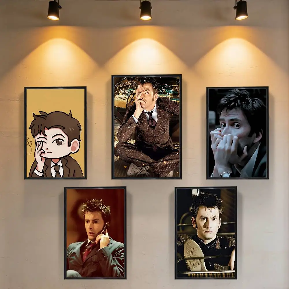 

movie cool The Tenth Doctor Poster Prints Wall Art Picture Painting Gift Living Room Restaurant Bar Large Dec Sticker