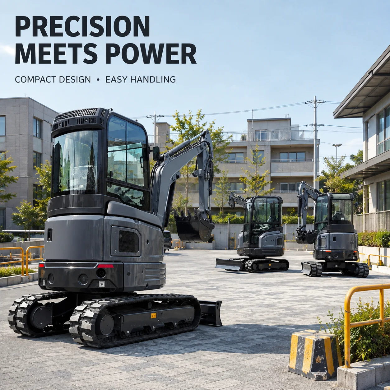 OKW-35e Compact Mini Excavator Hydraulic Digger Machine for Farm Construction Material Handling
