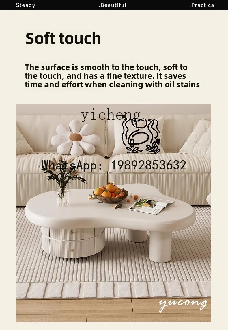 small coffee table small apartment cloud coffee table living room home paint with storage drawer