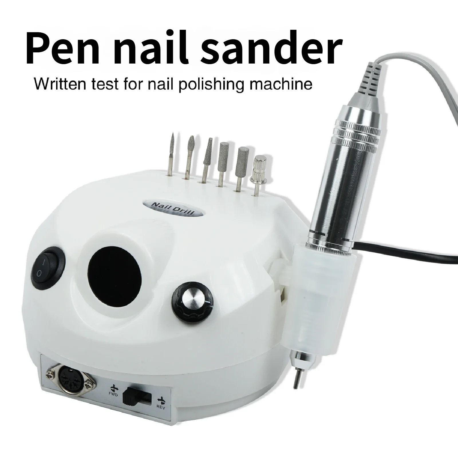 35000RPM Electric Nail Drill Machine Nail Gel Polisher Nail Salon Equipment Strong Polishing Nail File Buffing Manicure Tool