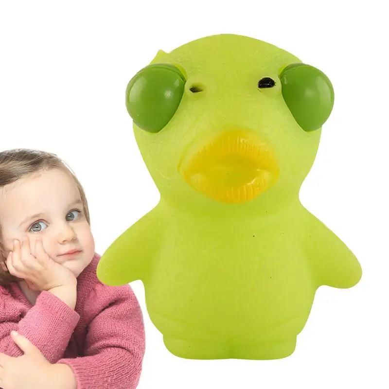 

Squeeze Toys Green Head Fish Funny Eyeball Burst Squeeze Toy Stress Relief Toys Soft Non-sticky Pop-Eyed Toy For Children Adults