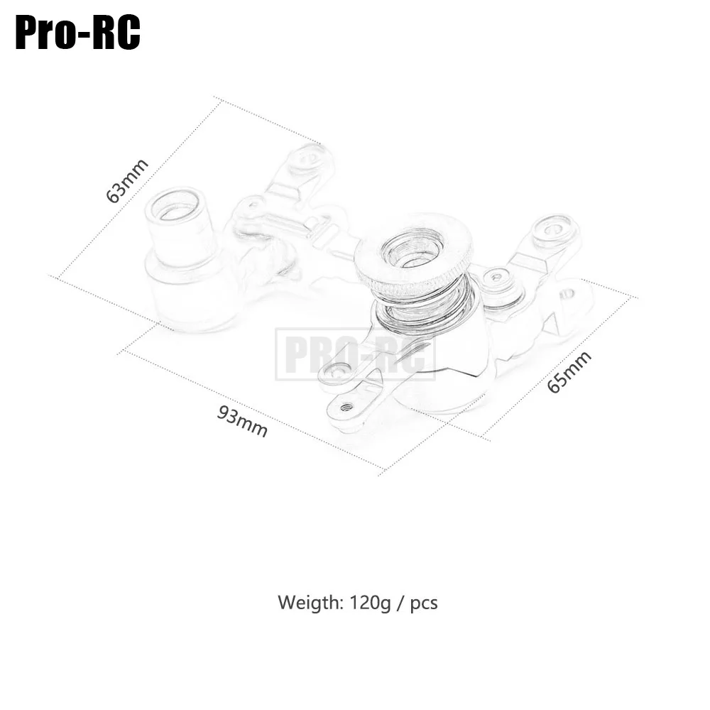 Conjunto de dirección Ajustable CNC 7746, piezas de camión monstruo Rc, para TRAXXAS 1/5, XMAXX X-MAXX, 6S, 8S, 77086-4, 1 Juego