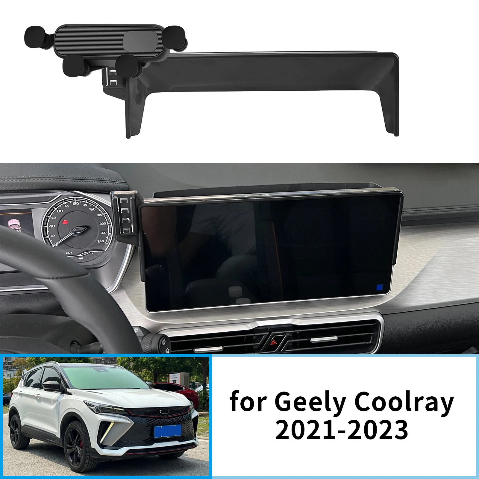 

Car Mobile Phone Holder for Geely Coolray 2021-2023 GPS Bracket Navigation Stand Auto Accessories