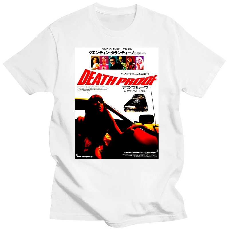 Death Proof Import Tshirt A49 Shirt Cult Movie Tarantino Kustom Grind House Newest 2019 Men T-shirt Fashion