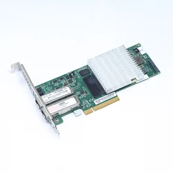 オリジナルNC523SFPデュアルポート10gbps sfp + ネットワークアダプタのイーサネットpci-e 593742-001 593715-001 QLE3242光ファイバネットワークカード