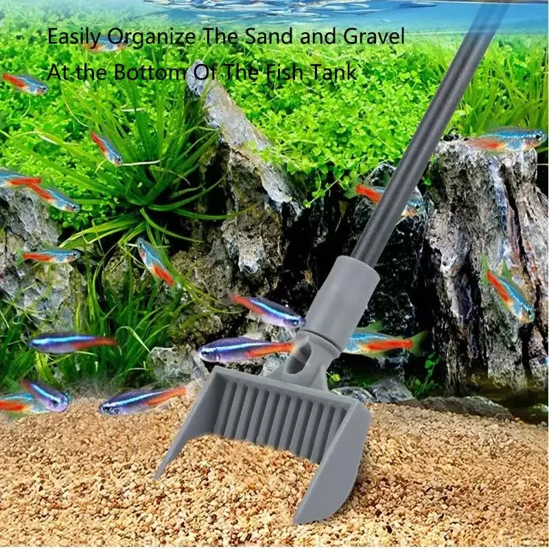 5 in 1 Aquarium Fish Tanks Cleaning Tools Kit Algae Tank Cleaner Set Aquarium Cleaner Fish Tank Net Scraper Sponge Accessories