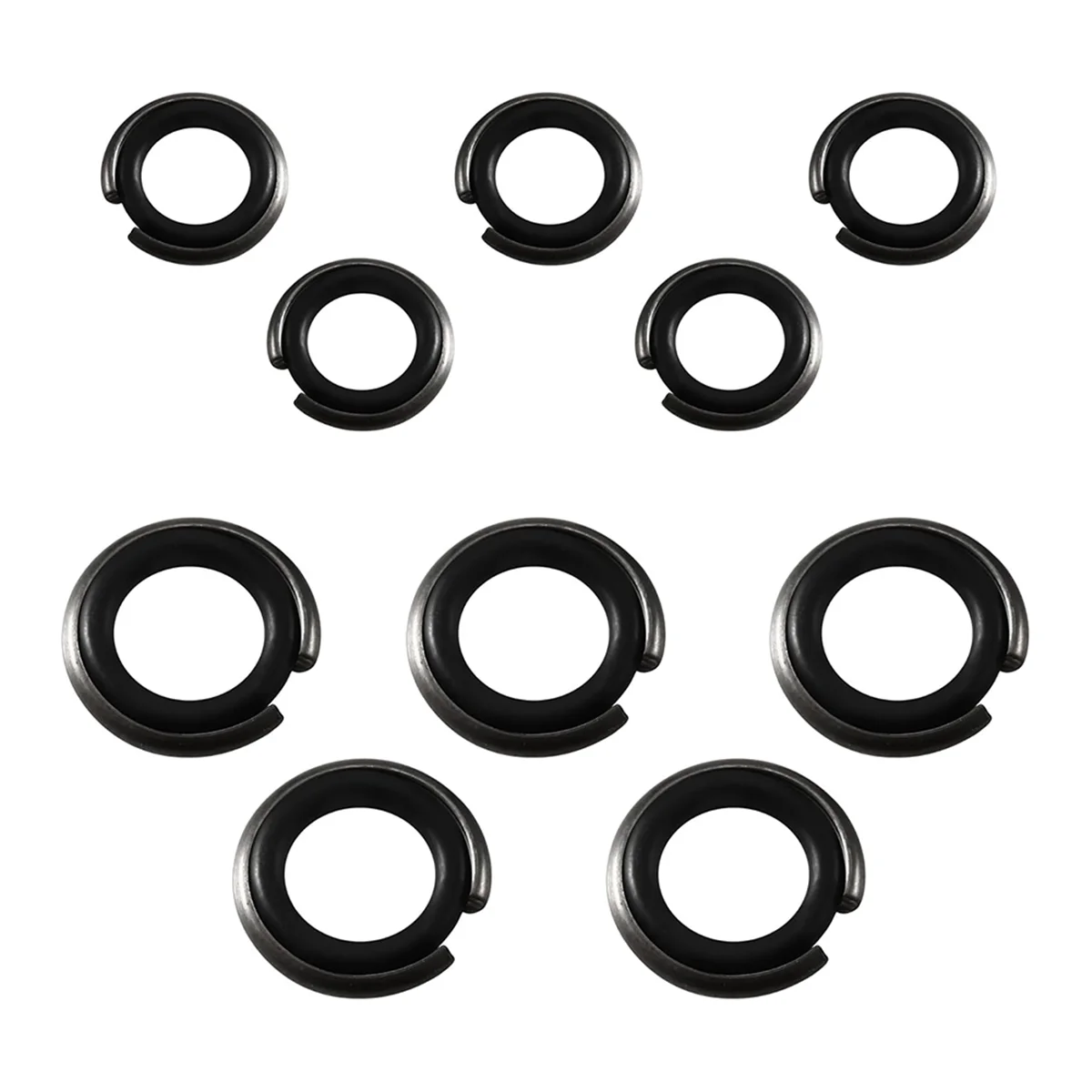 BOFO 1/2inch and 3/8inch Impact Retaining Ring Clip with O-Ring for Milwaukee Electric or Pneumatic Impact Wrenches