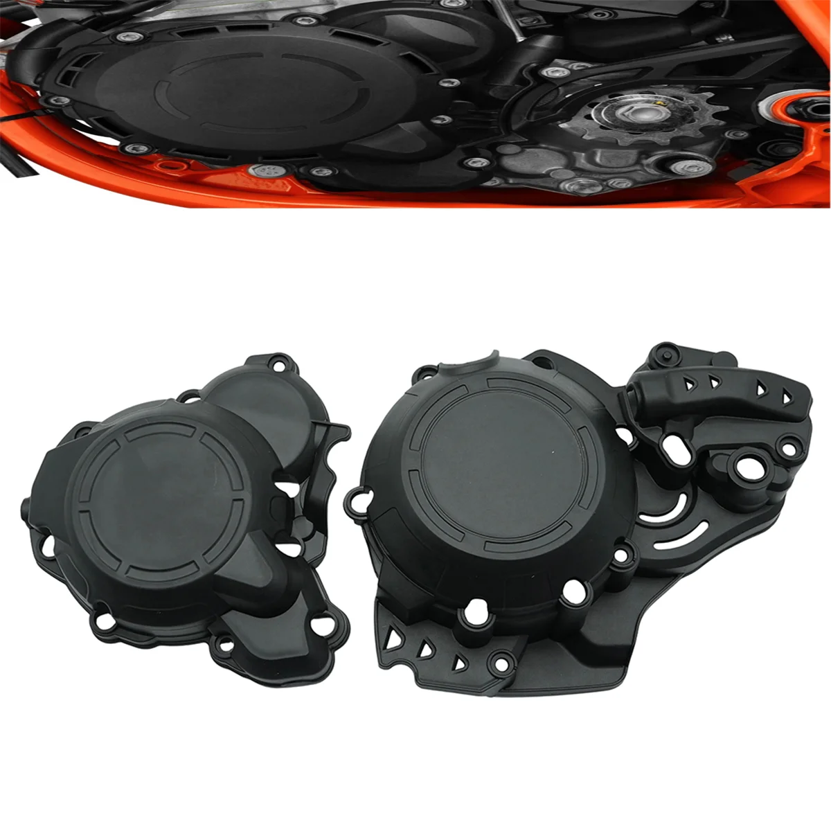 

Защитный кожух сцепления и зажигания для мотоциклов KTM EXC250 EXC300 SX250 XC250 XC300 XCW250 XCW300 TPI 2019 2020 2021 2022