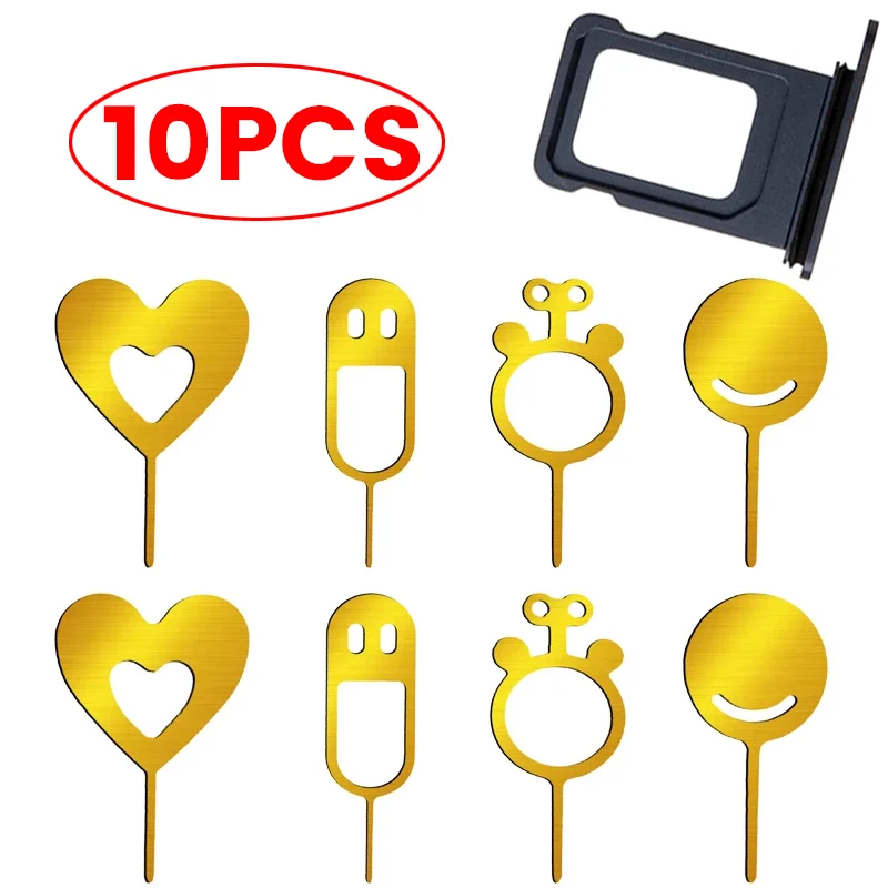 10/1pcs Handys SIM-Karten fach Auswurf Pin Auswerfer für iPhone iPad Samsung Xiaomi Huawei SD-Karten öffner Nadel entfernungs werkzeug