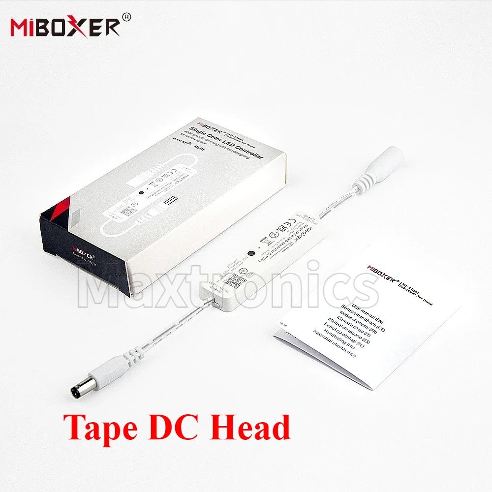 MLR1/MLR2 Miboxer DC12-24V 2.4GHz RF Wireless Dimmer Tuya APP Remote for 2835 5050 Strip Light Mini Single Color LED Controller