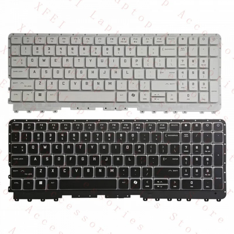 

Новинка F для HP OMEN MAX 16-AH TPN-I143 16-ah0043dx, клавиатура США с RGB-подсветкой