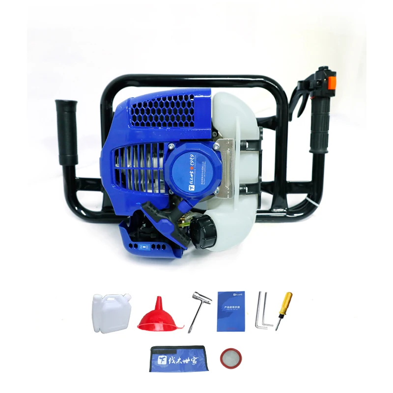 52cc gasoline professional brush cutter grass trimmer machine back pack brush cutter for farm