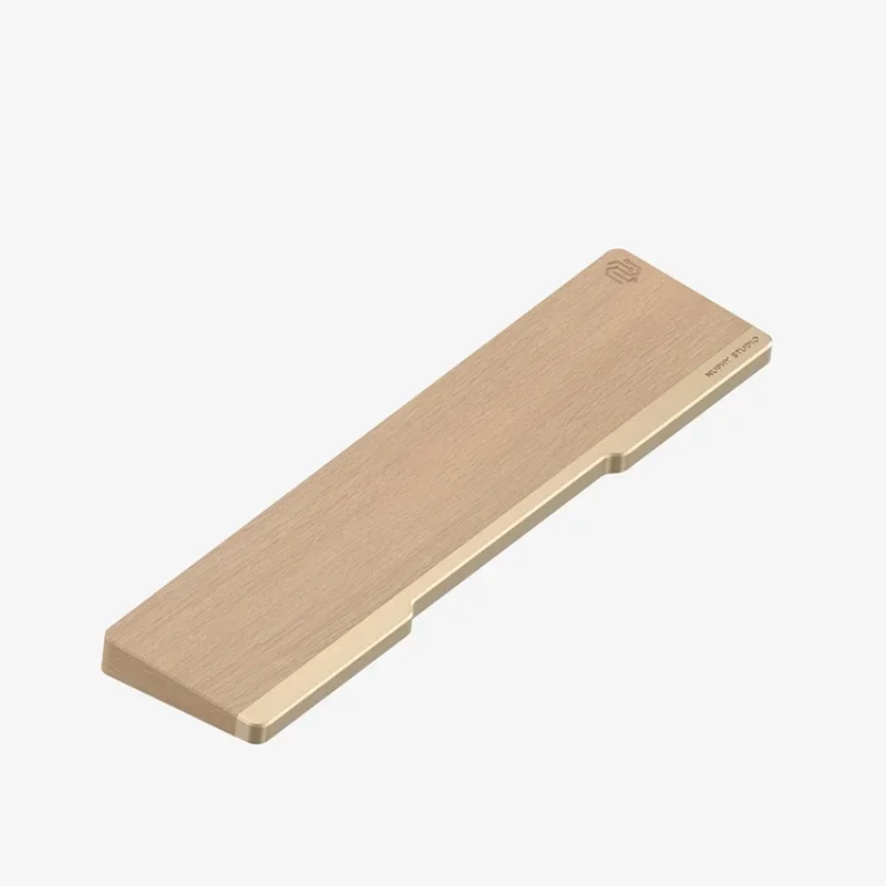 Akrilik khusus อะแดปเตอร์สำหรับวางฝ่ามือ65% 75% Halo echanical Keyboard พักผ่อนข้อมืออะลูมินัมอัลลอยคีย์บอร์ดไม้จริง